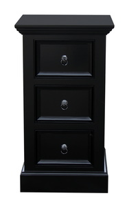 Black Furniture, Black Bedside